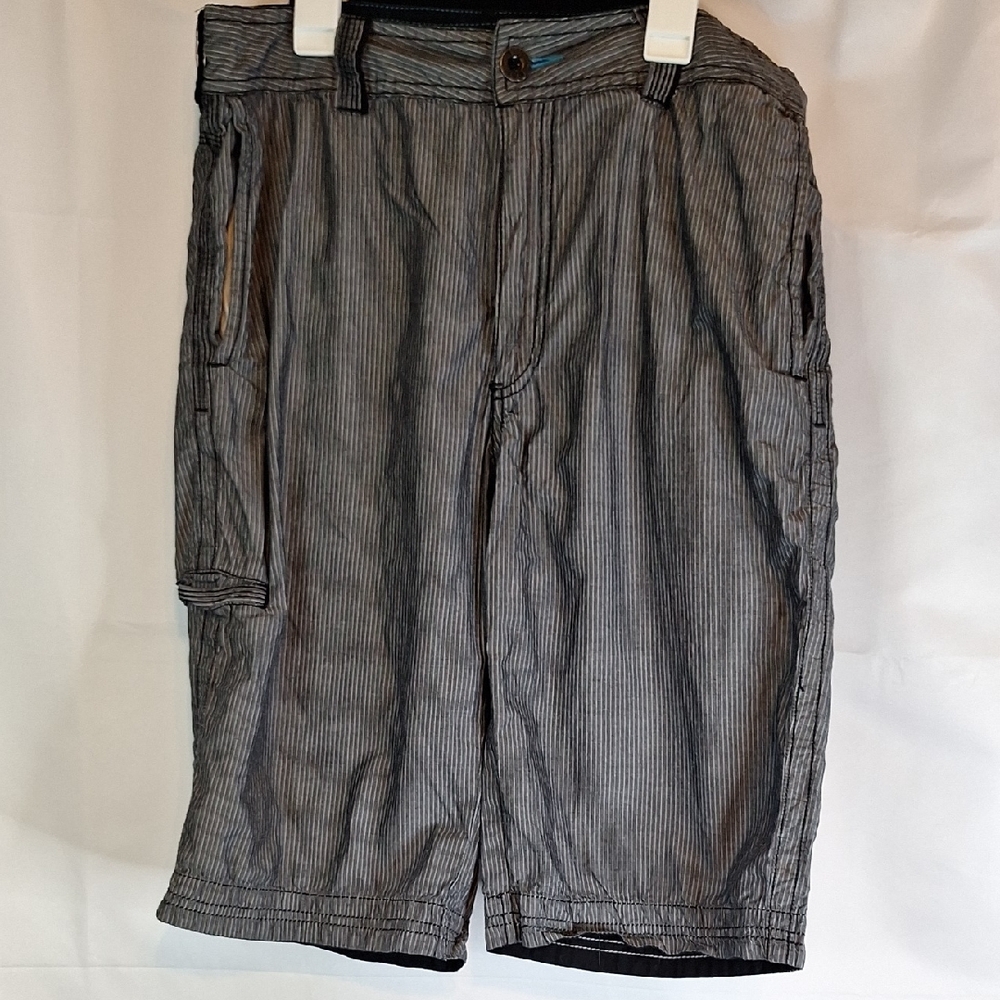 BKE Gray Cargo Shorts Relaxed Fit